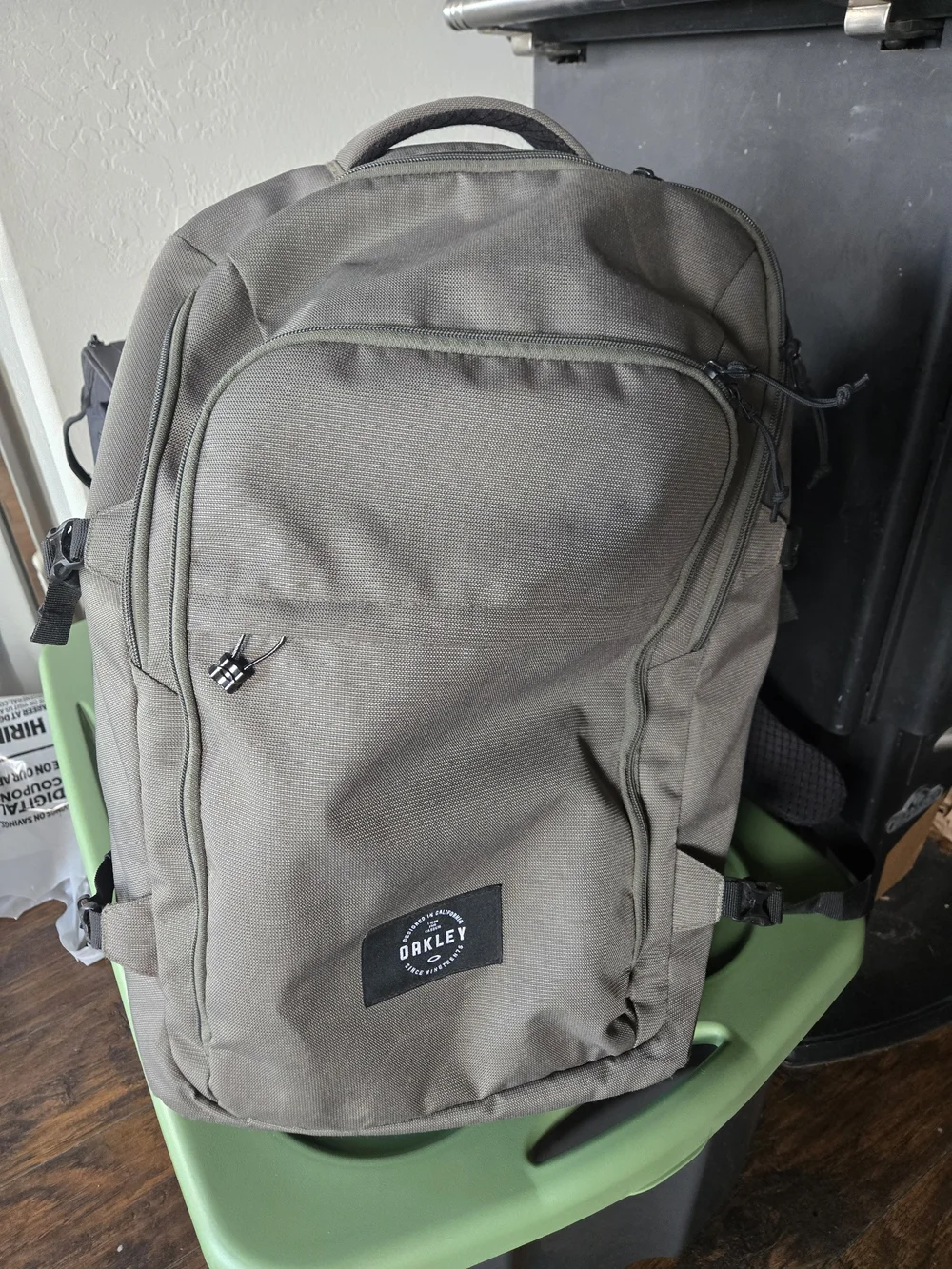 Oakley Men's Olive Utility Laptop Backpack